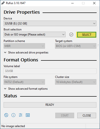 kali linux iso to usb