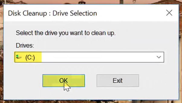 Select drive