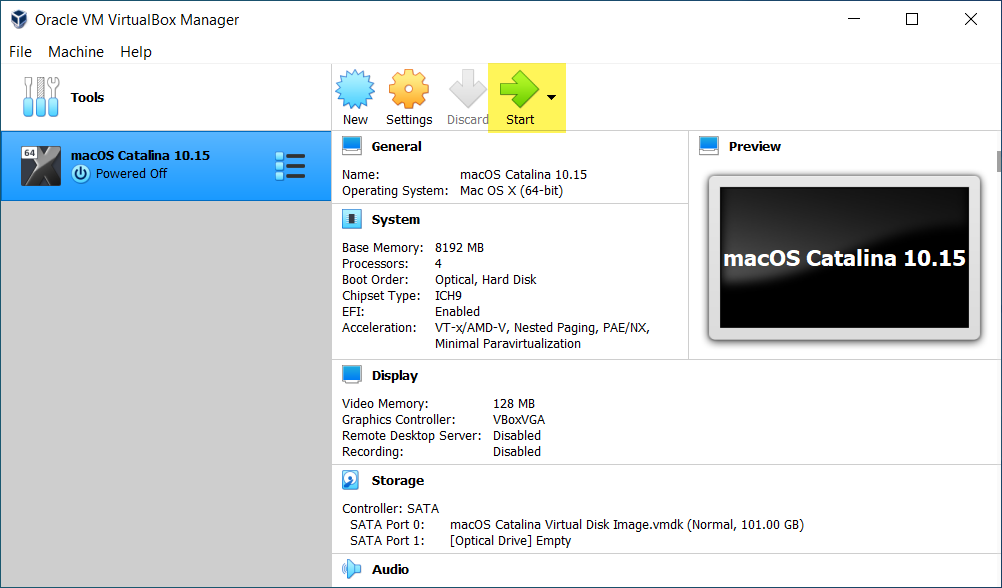 set up windows virtual machine for mac os