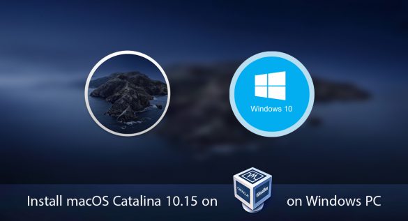 macos catalina install windows 10