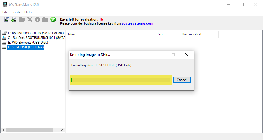 transmac bootable usb