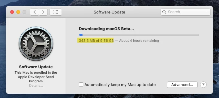 Downloading macOS Big Sur Beta version