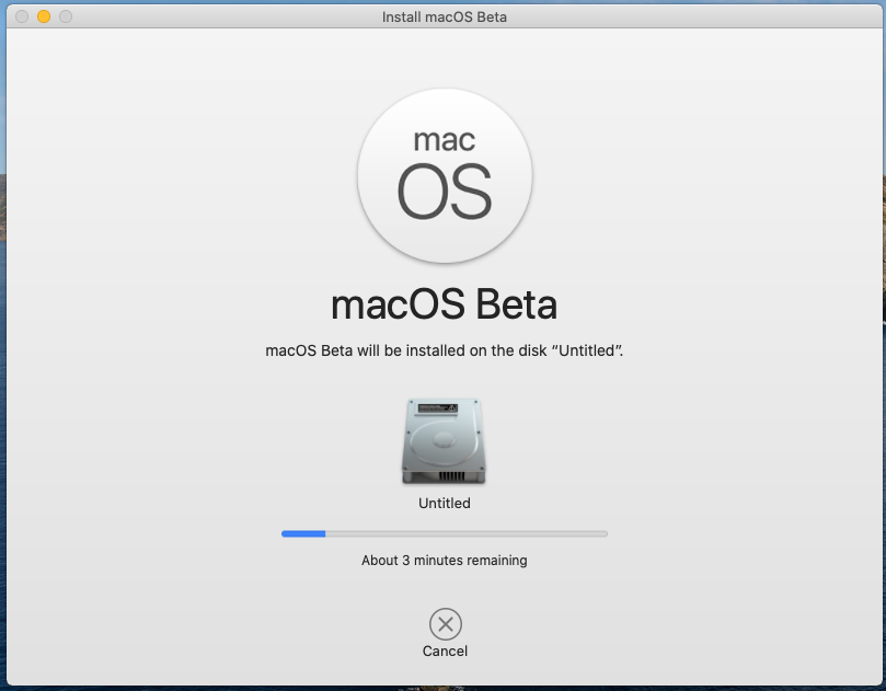 Installing macOS