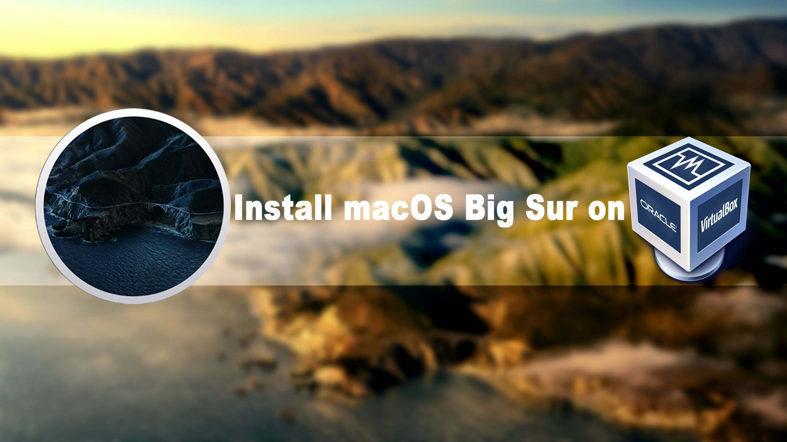 virtualbox mac big sur