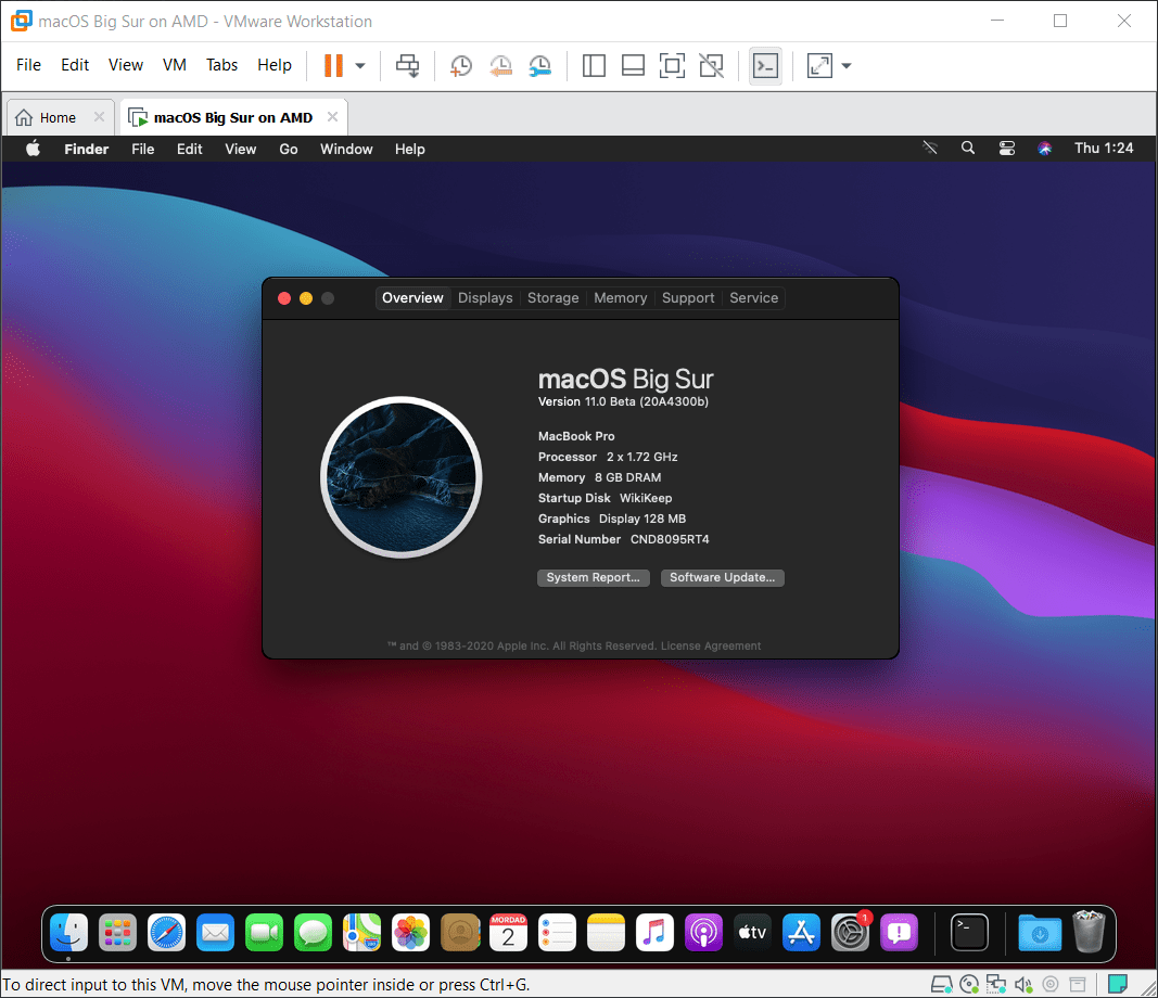 mac os 11 vmware torrent