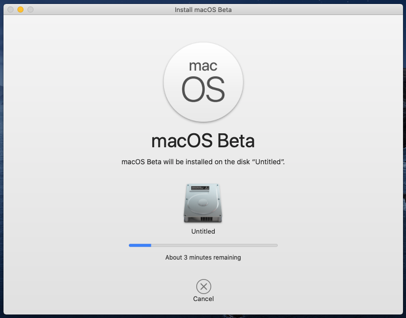 Installing macOS Big Sur