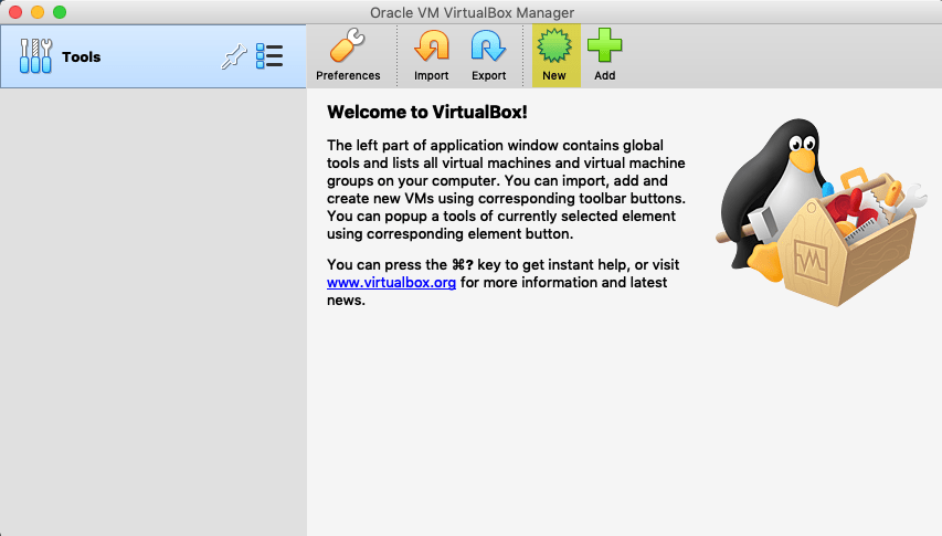 Create a new virtual machine