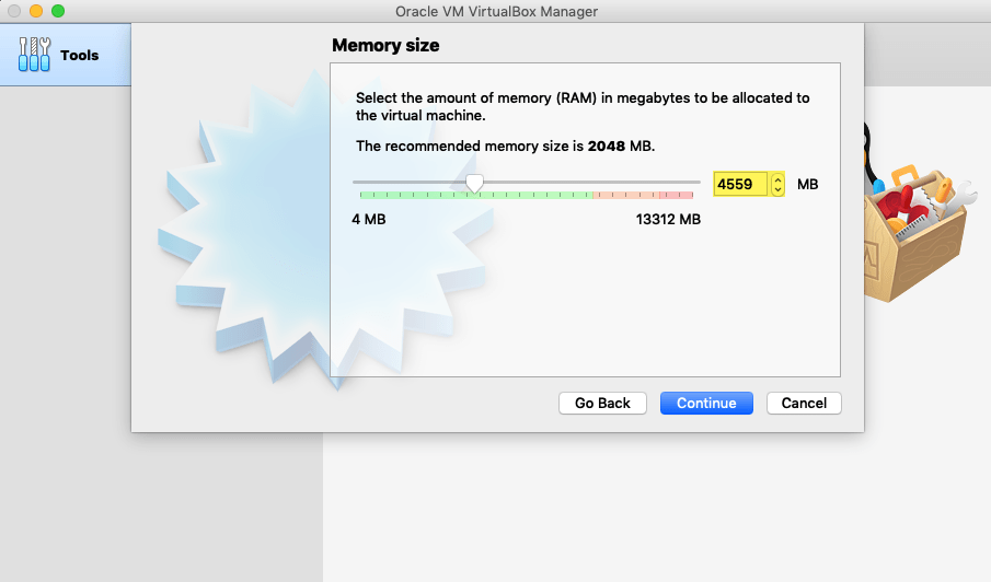 Increase Memory size