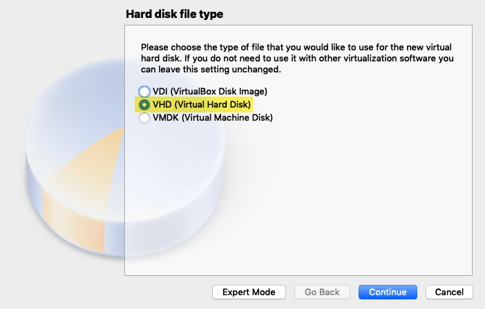 VHD (Virtual Hard Disk)