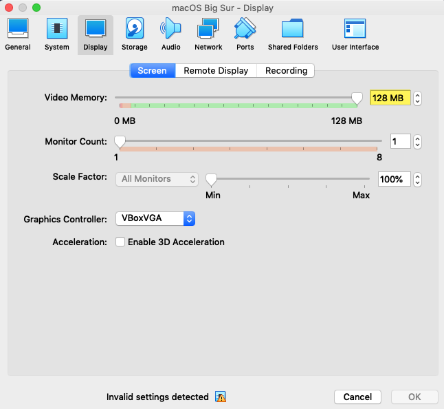 Increase Video Memory