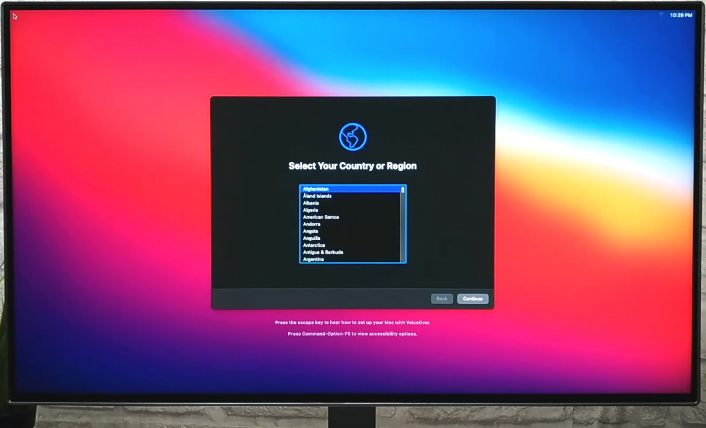 Big Sur instal the last version for apple