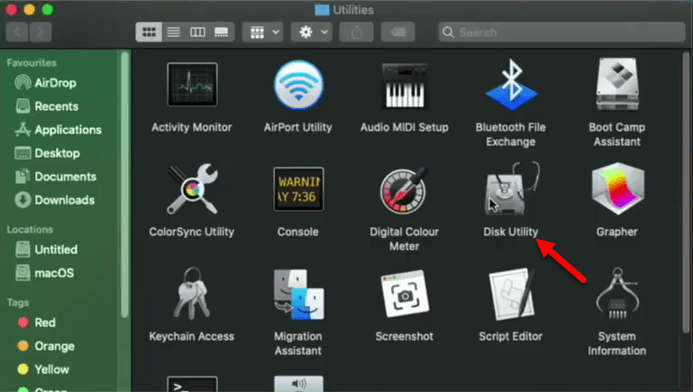 Disk Utility