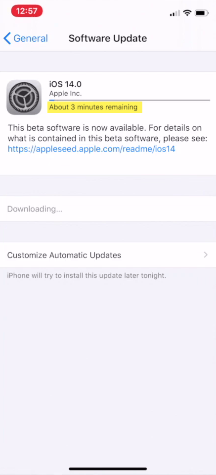 download ios 14