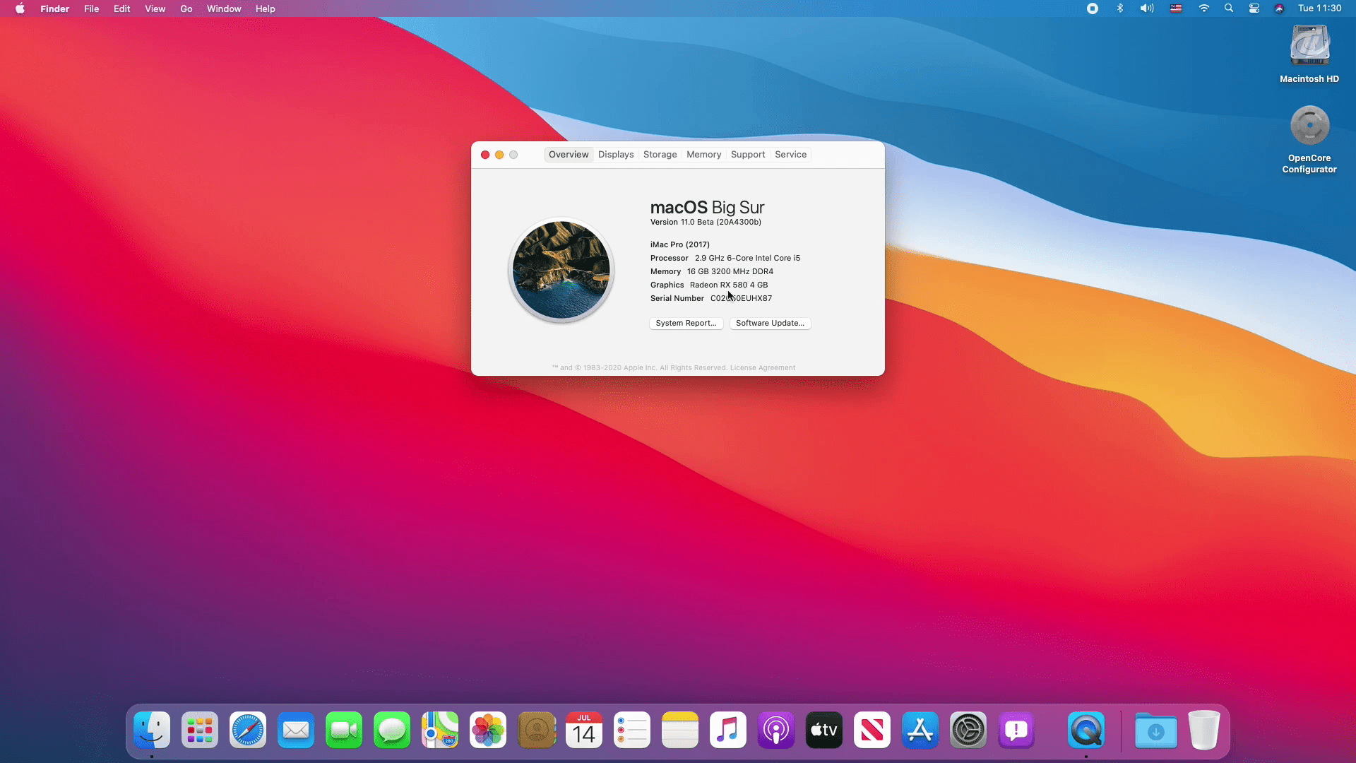 install macos big sur on pc