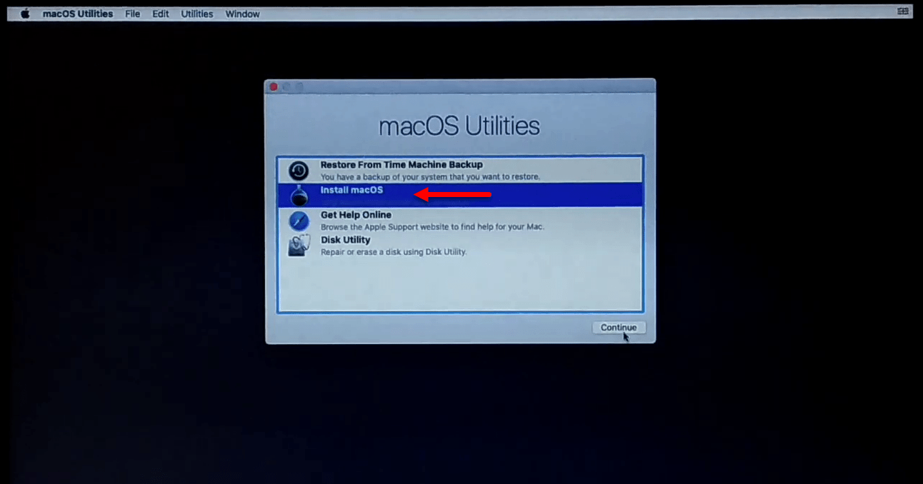 Install macOS