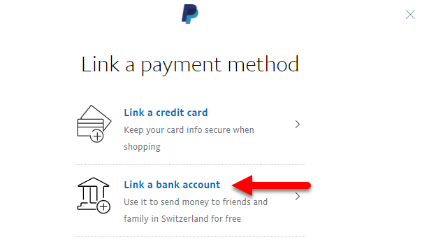 Link a Payment method