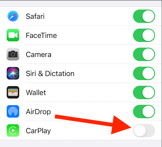 How to Disable Apple CarPlay on iPhone