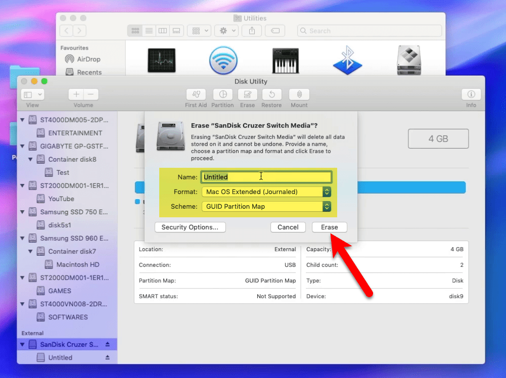 mac os format usb drive software for windows