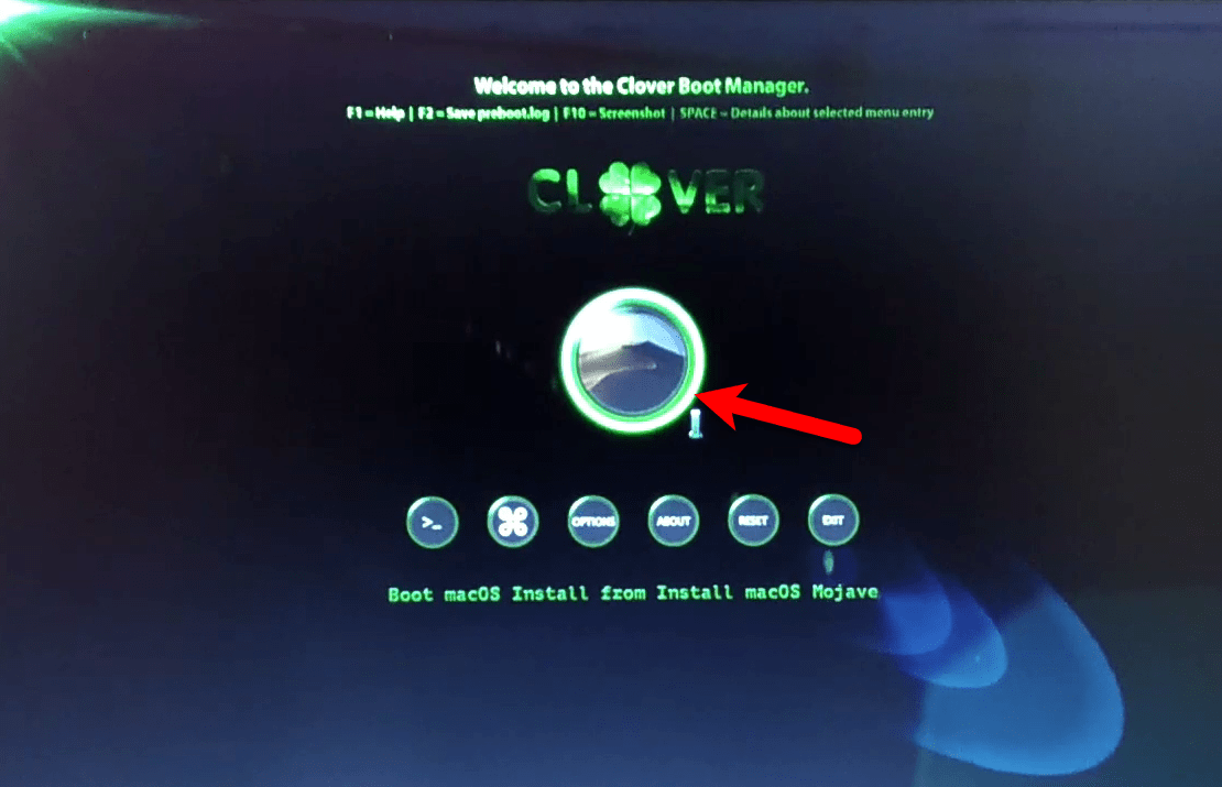 Boot macOS Mojave