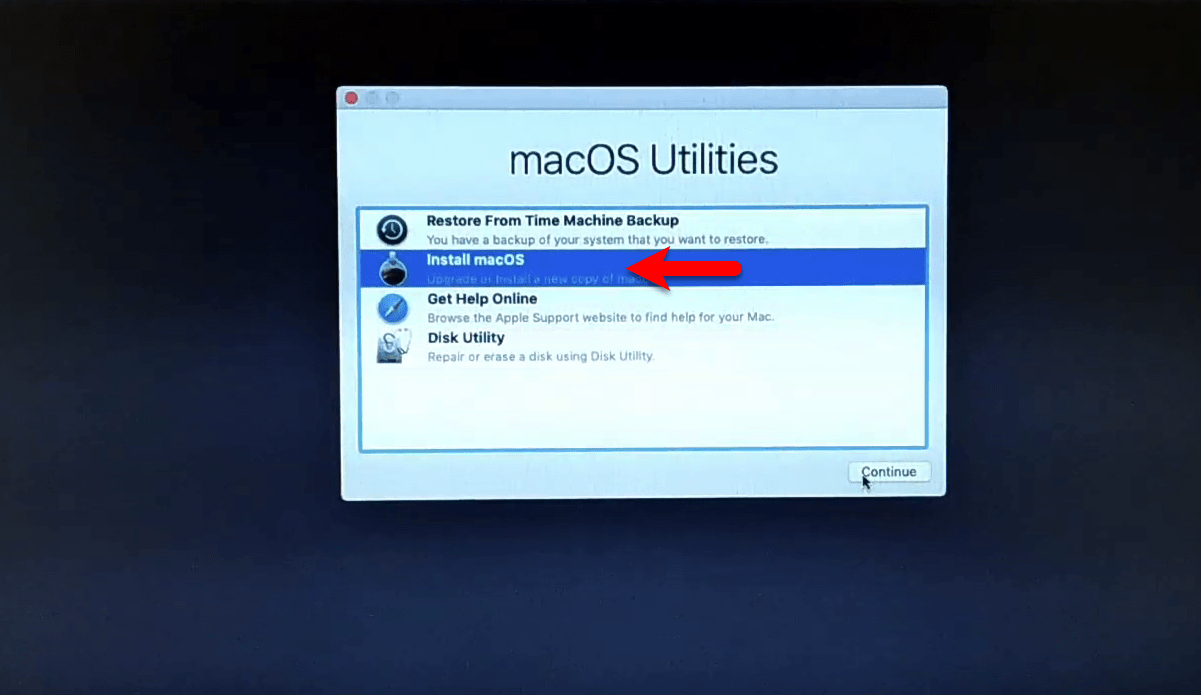 Install macOS