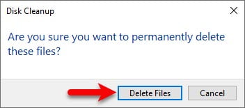 Delete files