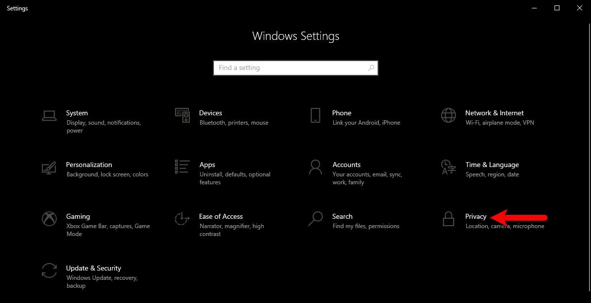 windows 10 privacy cleaner