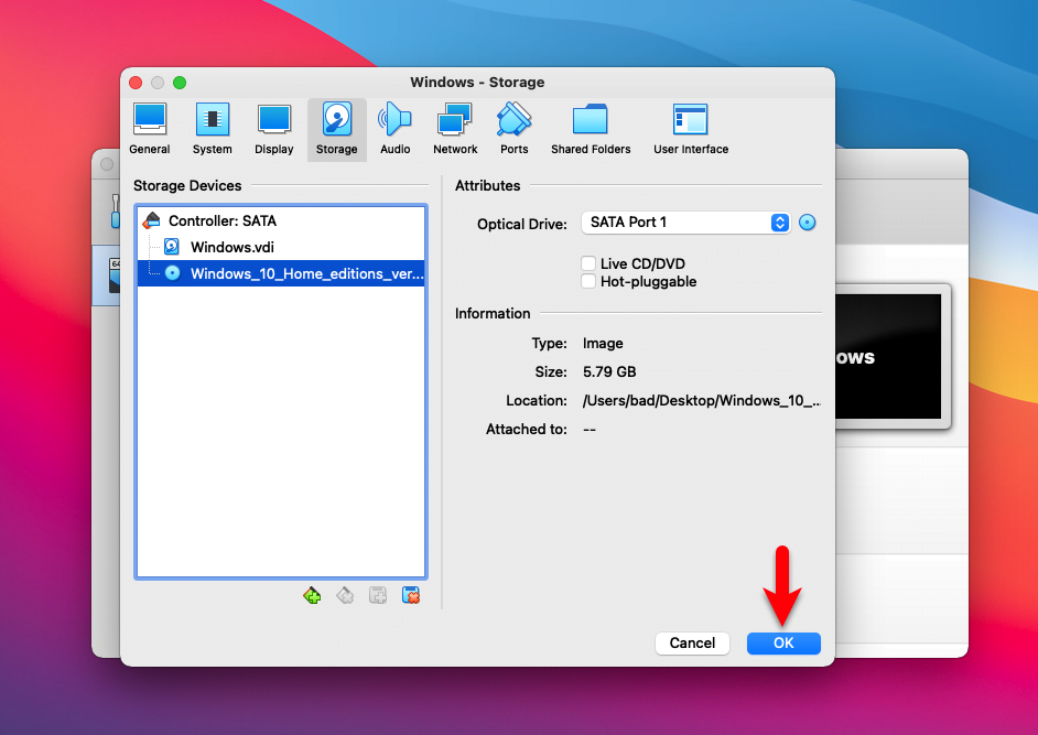 macos on virtualbox windows 10