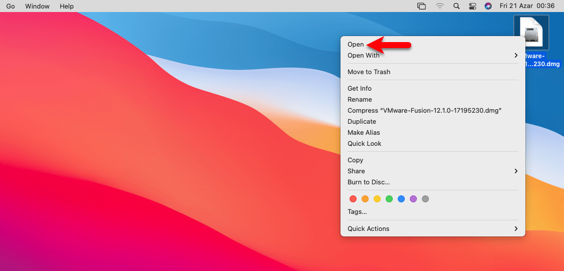 Vmware fusion macos big sur support