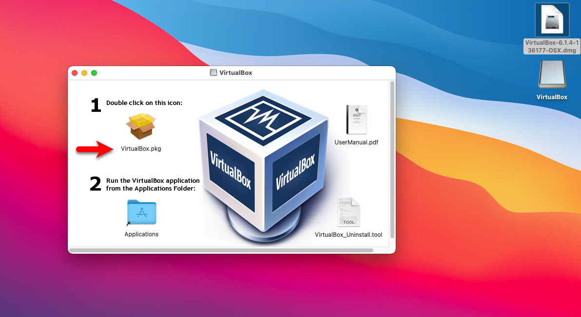 install virtualbox macos