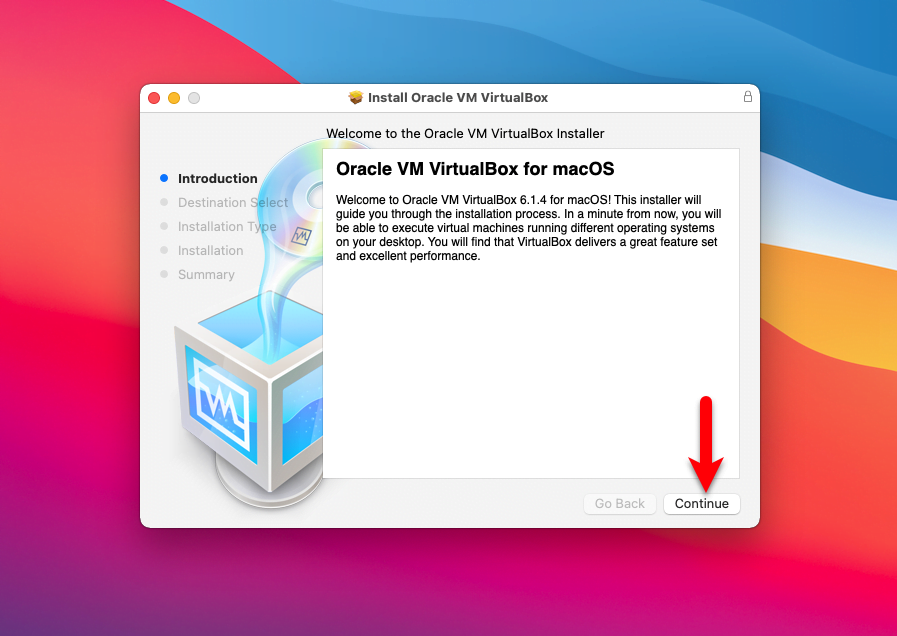 install oracle virtualbox for mac