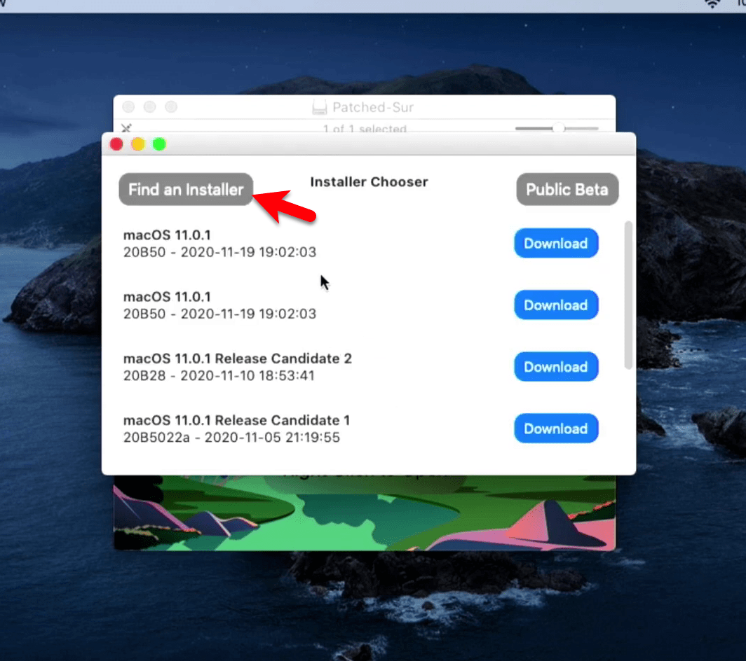 macos big sur patcher tool for unsupported macs