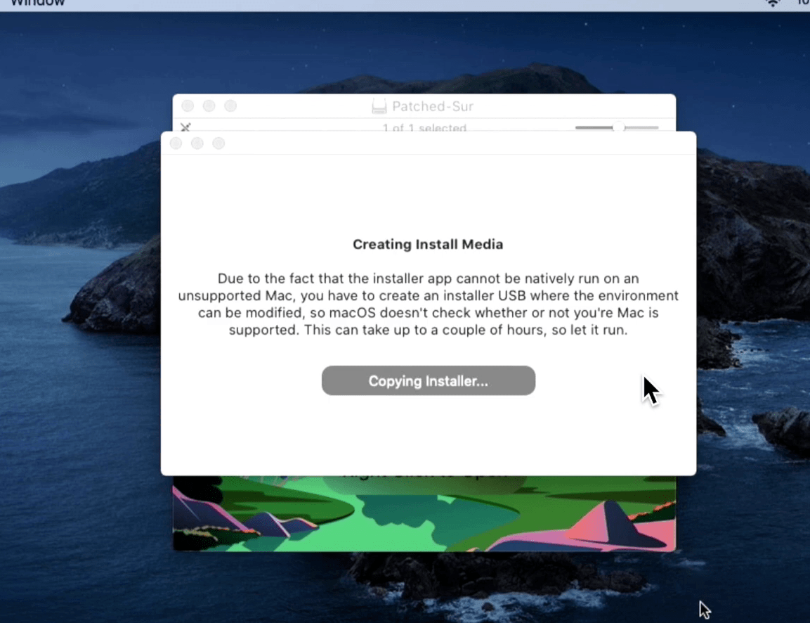 Install macos catalina on unsupported mac