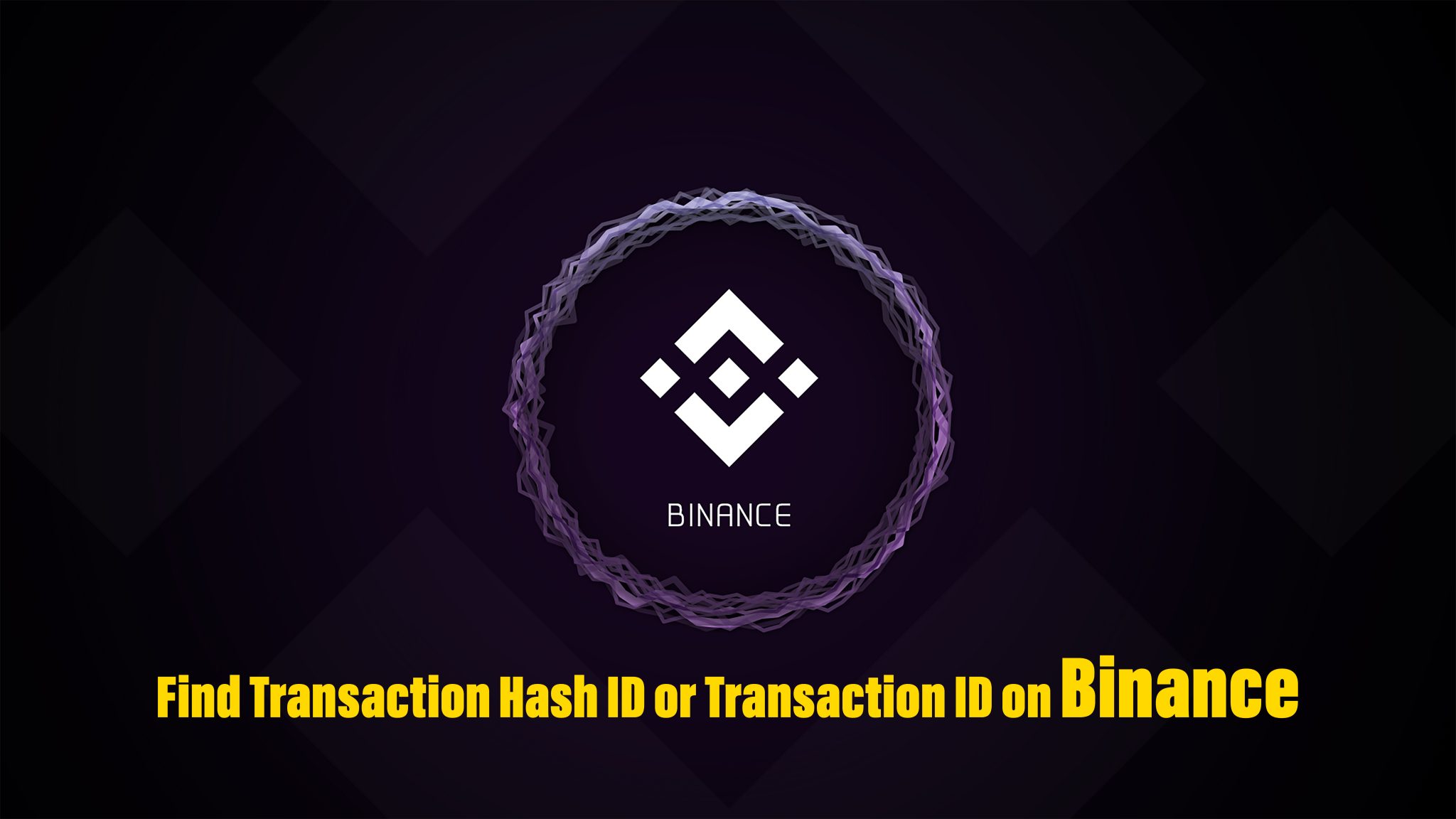 binance transaction id