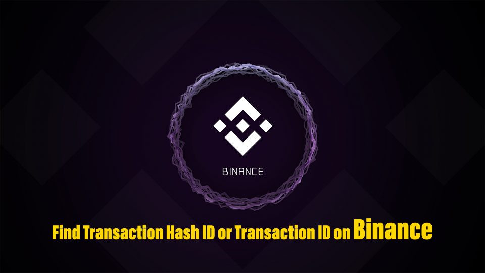 How to Find Transaction Hash ID or Transaction ID on Binance