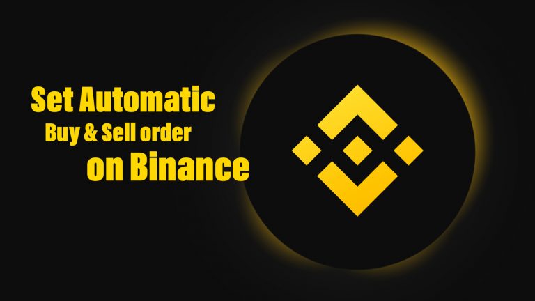 How to Set Automatic Buy & Sell order on Binance