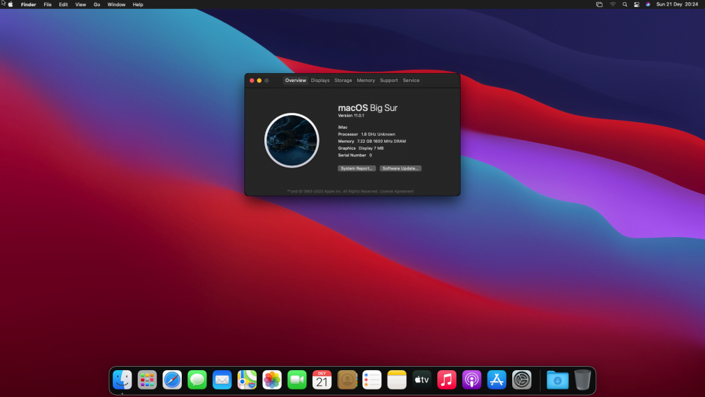 macos virtualbox display resolution