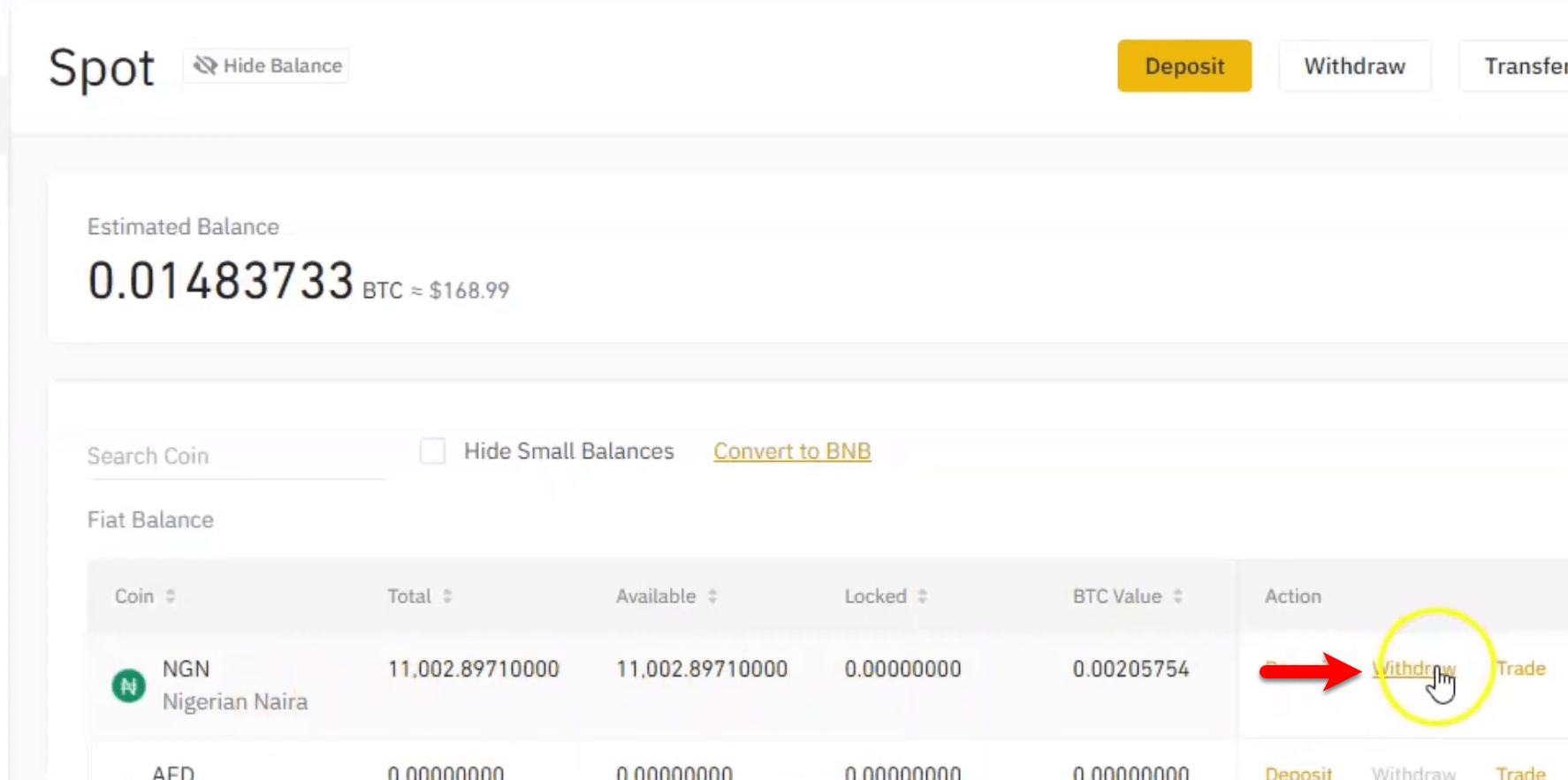 How to Withdraw Money from Binance directly into your Bank ...