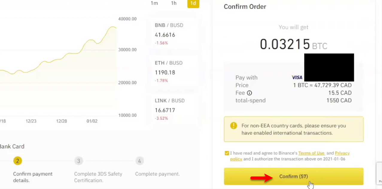 cam you buy bitcoin from binance with debit card