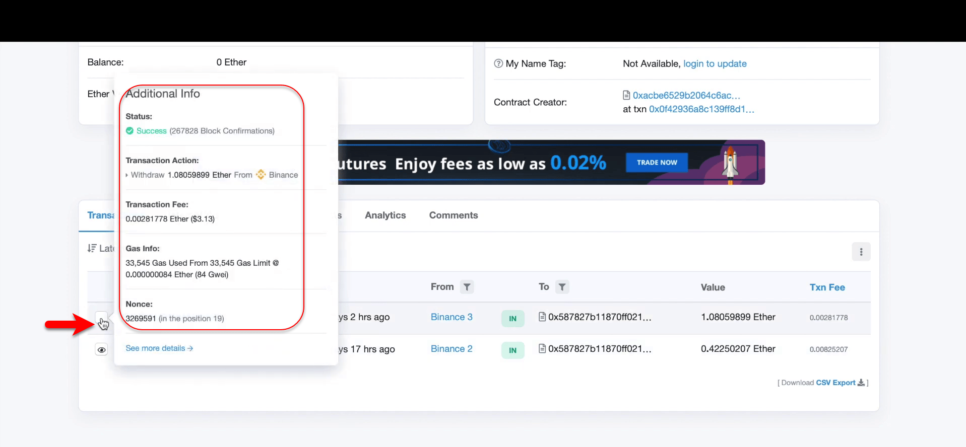 How to Find Transaction Hash ID or Transaction ID on Binance