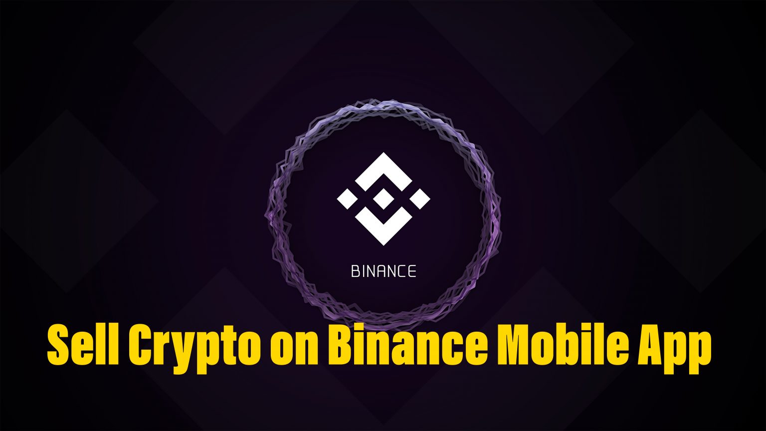 sell crypto binance