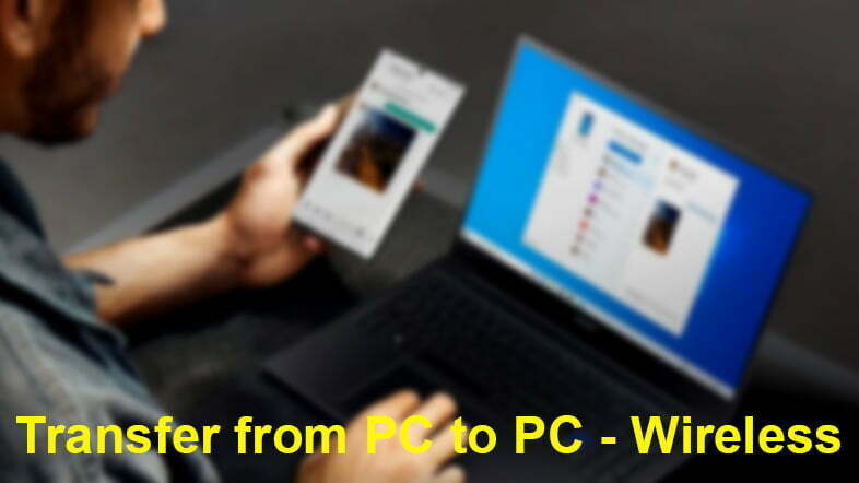 How to Transfer Data from PC to PC - Wireless