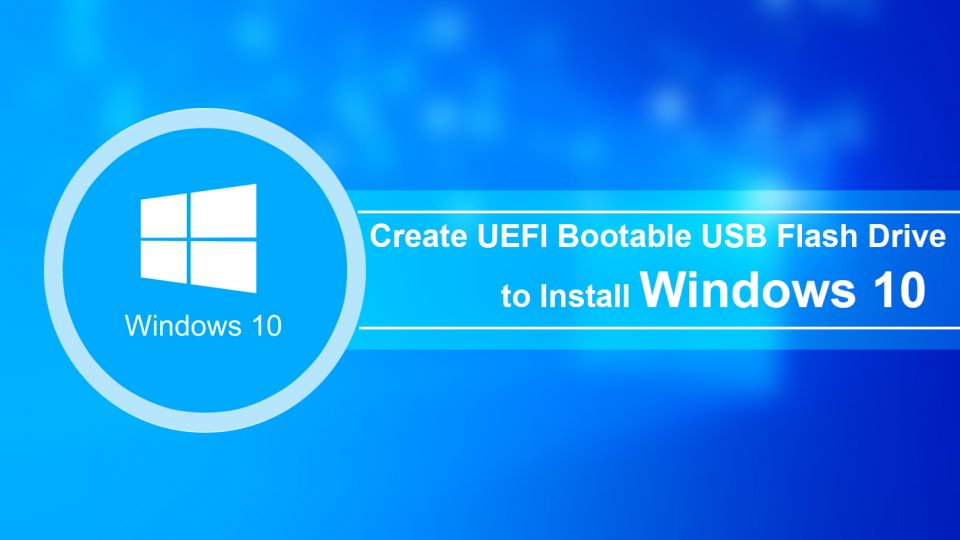 how to create a bootable usb for windows 10 reinstall