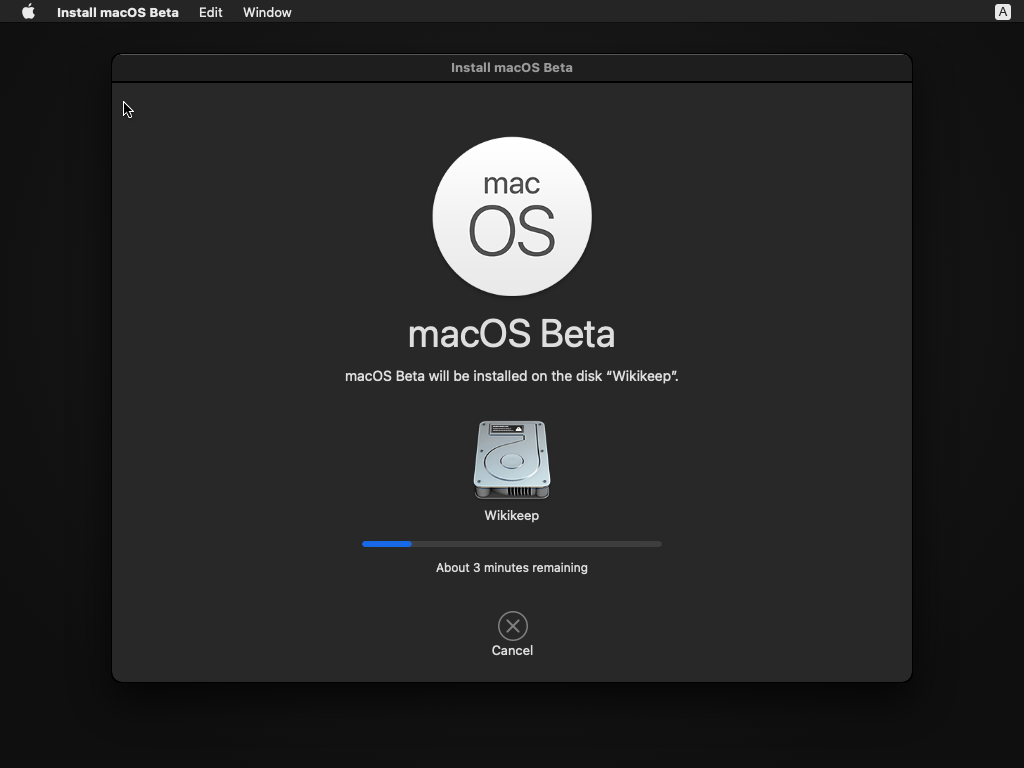 Installing macOS