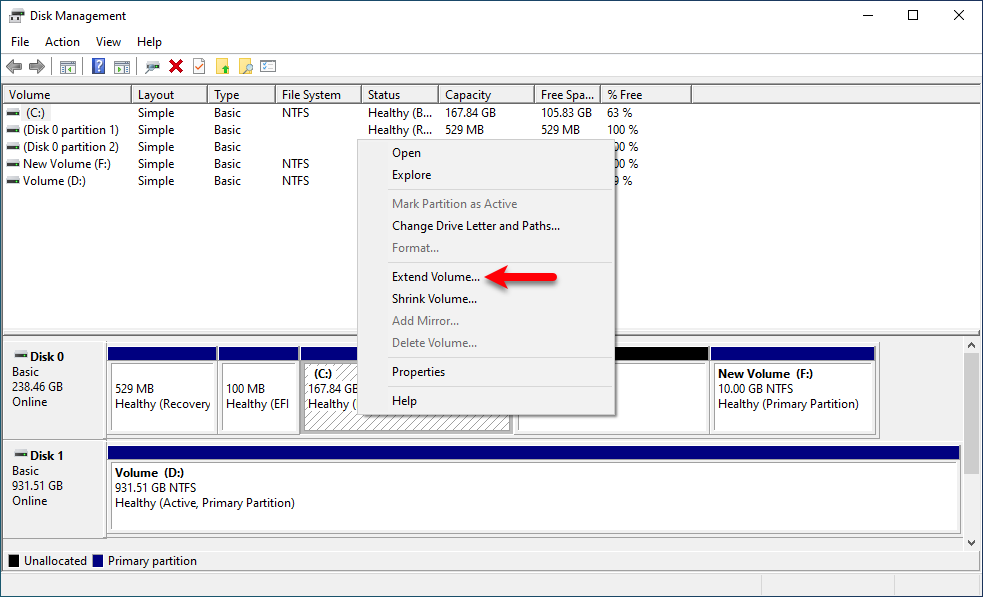 how to expand c drive