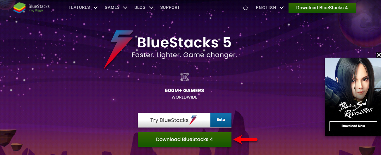 Download Bluestacks 4