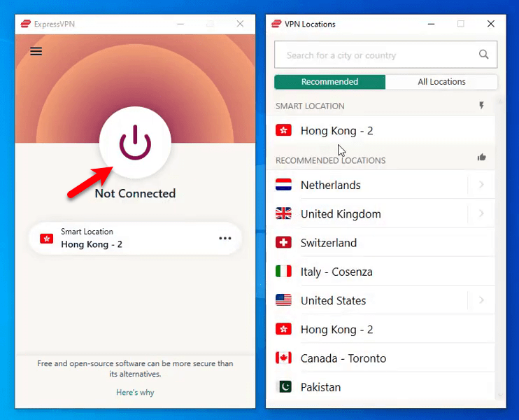 Connect VPN