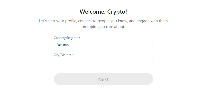 Enter your country