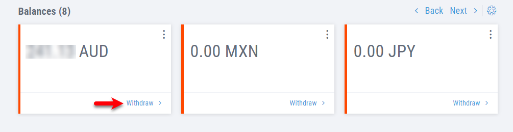 Withdraw