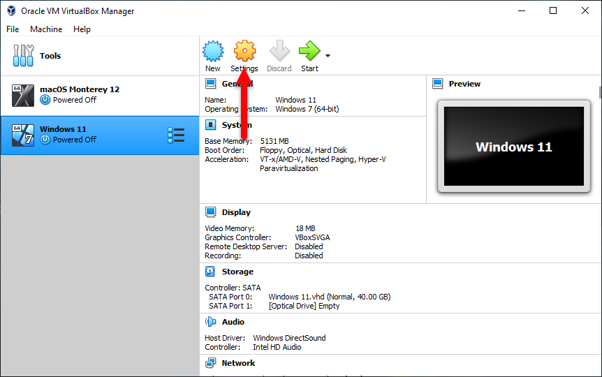 Customize settings