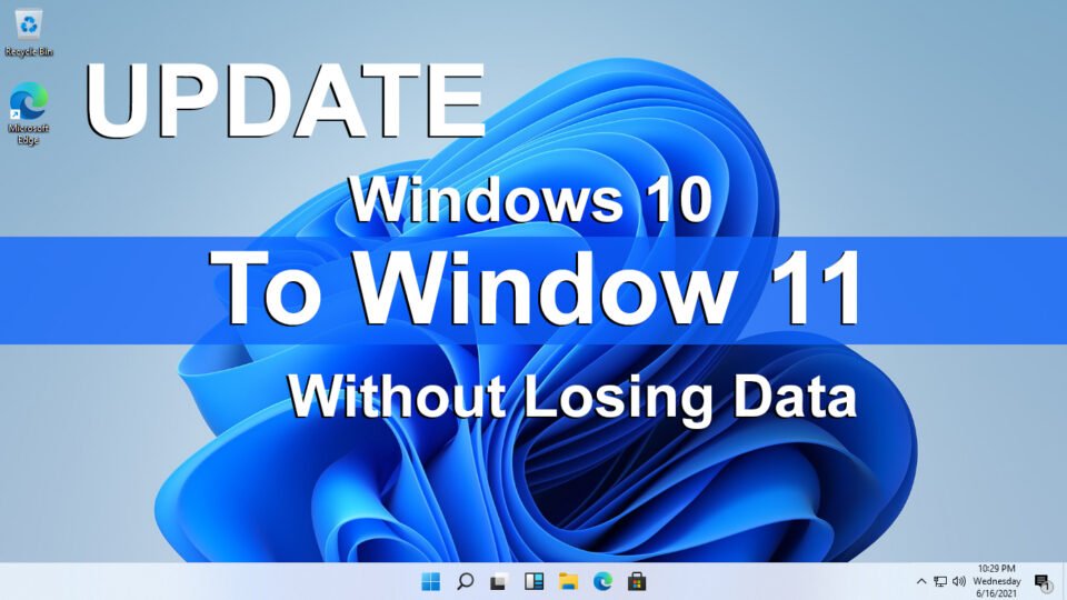 windows 11 update without losing data